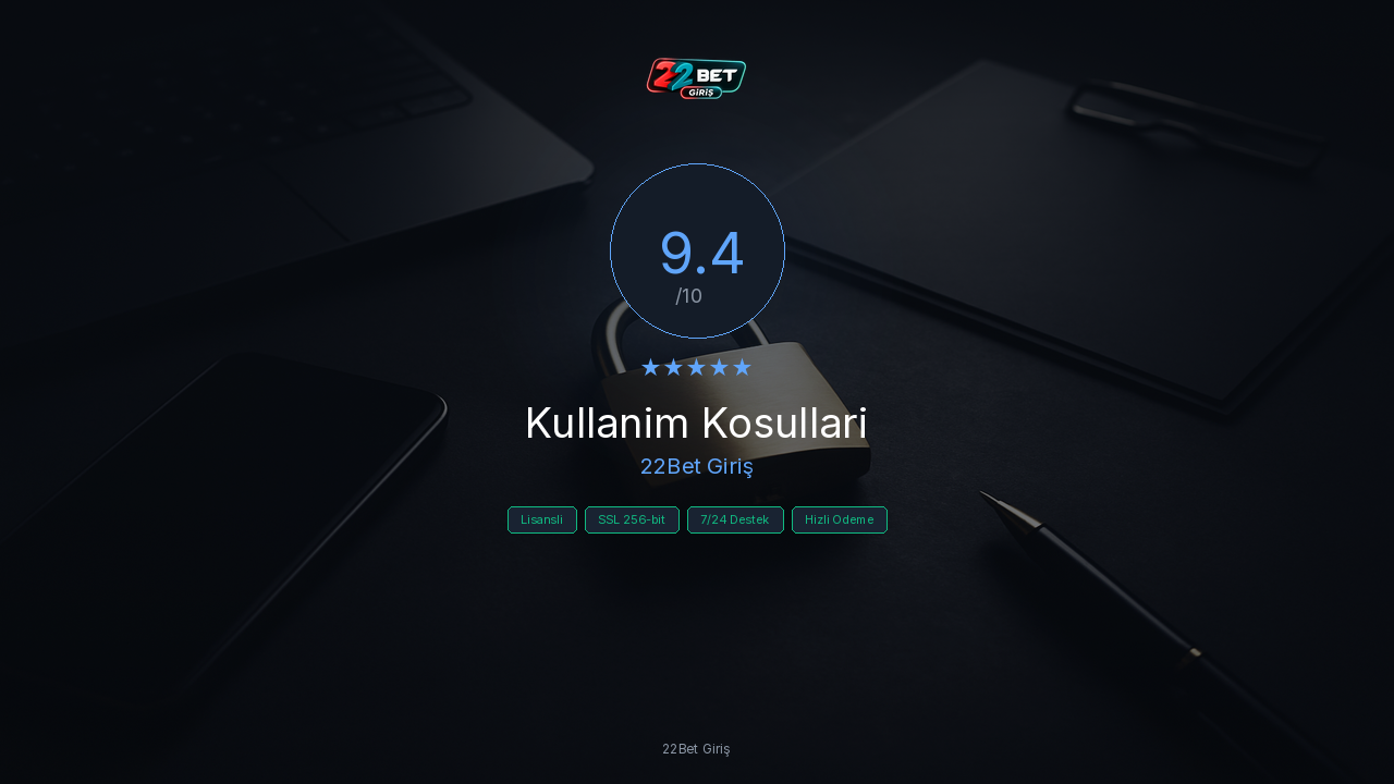22Bet Giriş